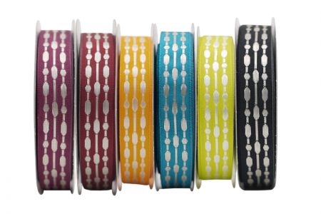 Woven Halloween Bones Ribbon - Woven Halloween Bones Ribbon